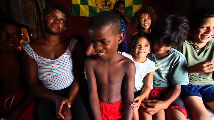Arme kinderen in Recife, Noordoost-Brazilë