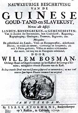 Boek met brieven van Willem Bosman, WIC-opperkoopman