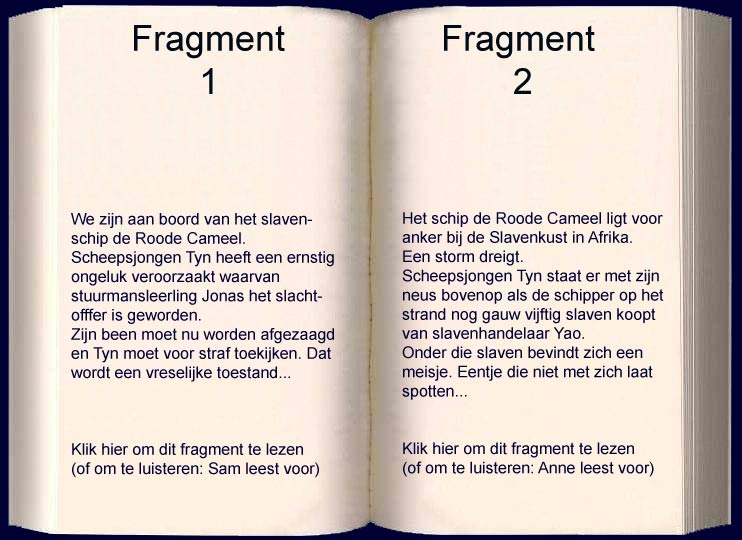 Kies een fragment