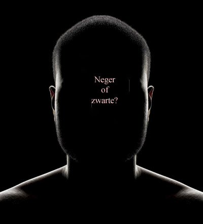 Neger of zwarte