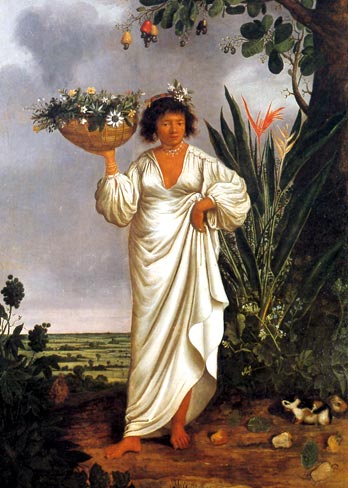 Halfbloed vrouw in Brazili&euml;. Klik om dit venster te sluiten